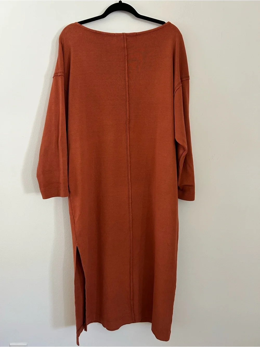 Free People Beach Cotton Dream Of You Henley Oversized Dress Size XS